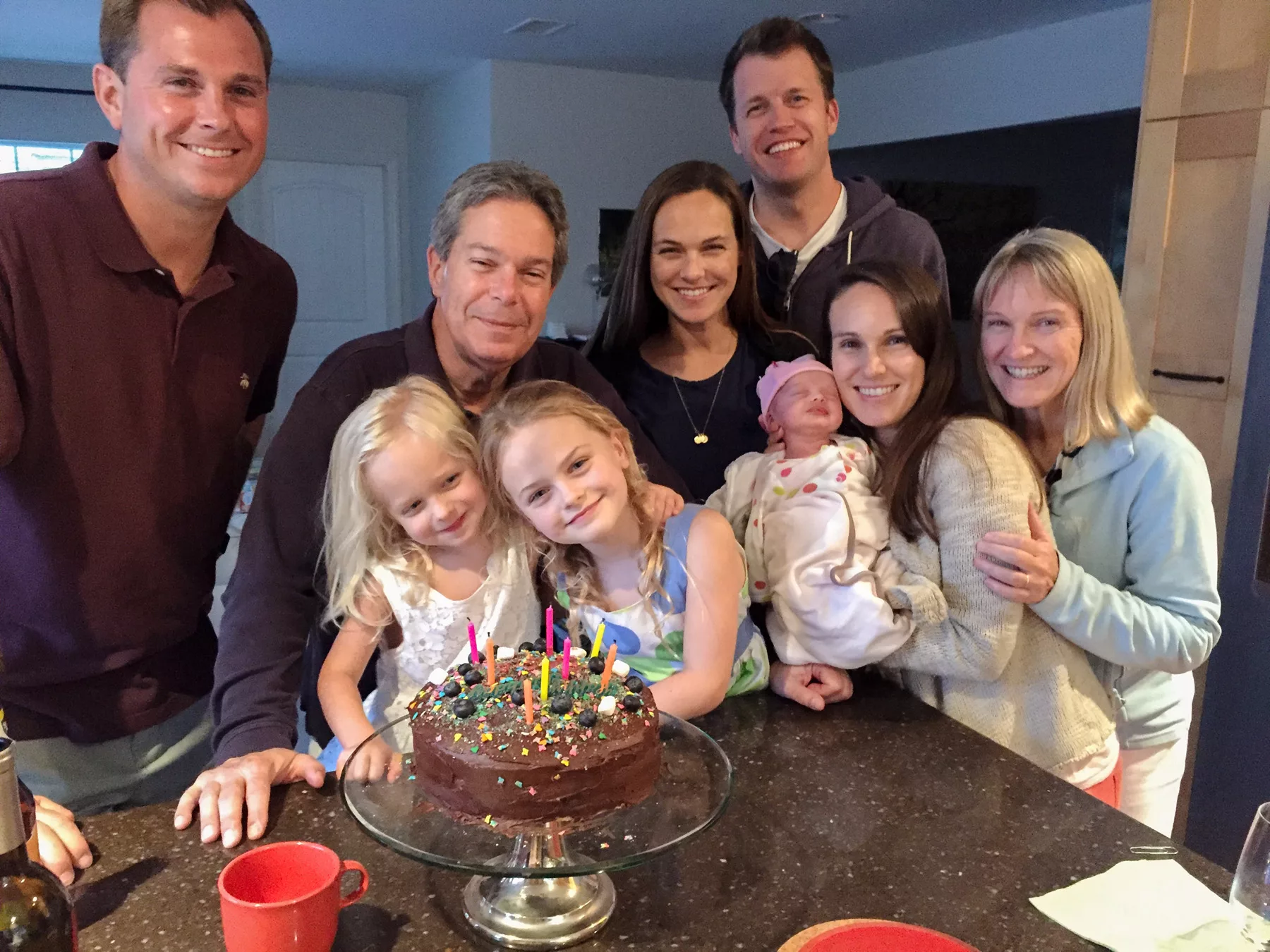 Neary family at birthday
