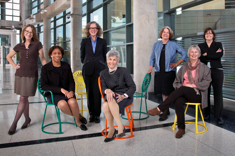 Seven women department chairs