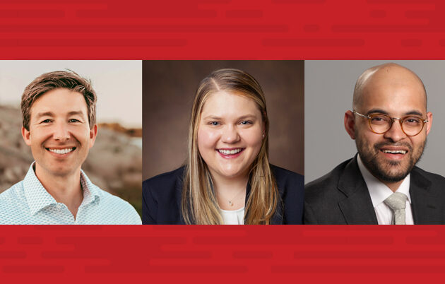 Greg Horwitz, Kim Maciolek and Rashid Siddiqui