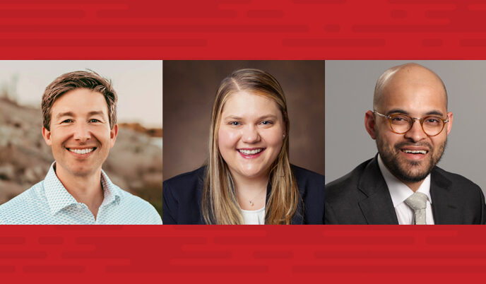 Greg Horwitz, Kim Maciolek and Rashid Siddiqui