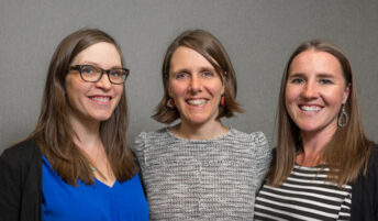Michelle Buelow, Kjersti Knox and Theresa Umhoefer-Wittry