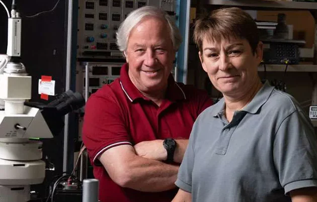 Maryline Beurg and Robert Fettiplace