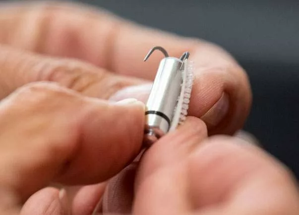 A medical device no bigger than the end of a thumb